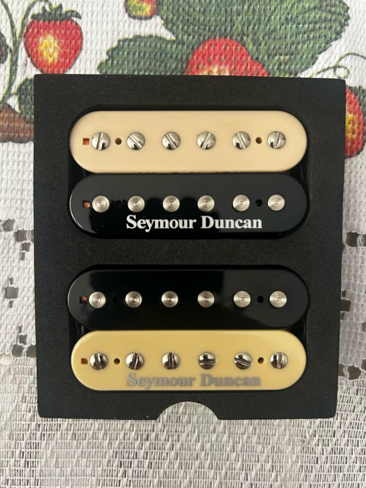 Seymour Duncan SH-4 JB Bridge & SH-1 59 Neck zebra Humbucker Pickup Set High Out