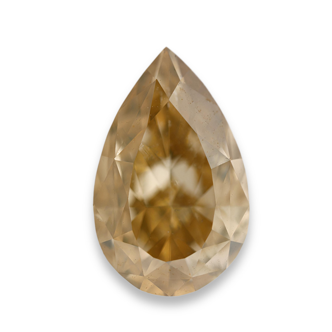 Natural Loose 1.02ct Pear Fancy Deep Brownish Yellow VS2 Diamond GIA Certified Natural Loose 1.02ct Pear Fancy Deep Brownish Yellow VS2 Diamond GIA Certified