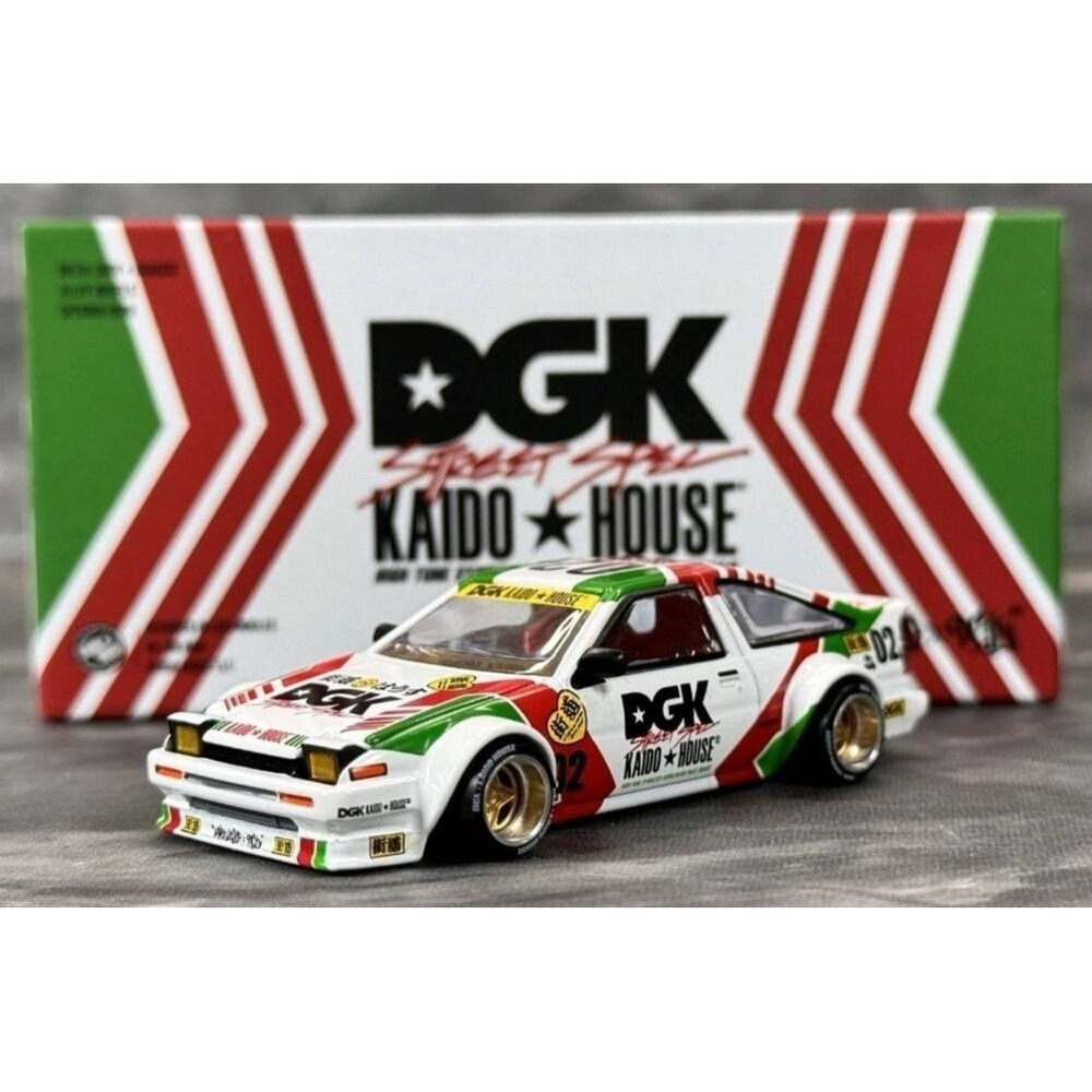 DGK Kaido House Zumiez Exclusive- Toyota AE86 NIB never opened. DGK Kaido House Zumiez Exclusive- Toyota AE86 NIB never opened.