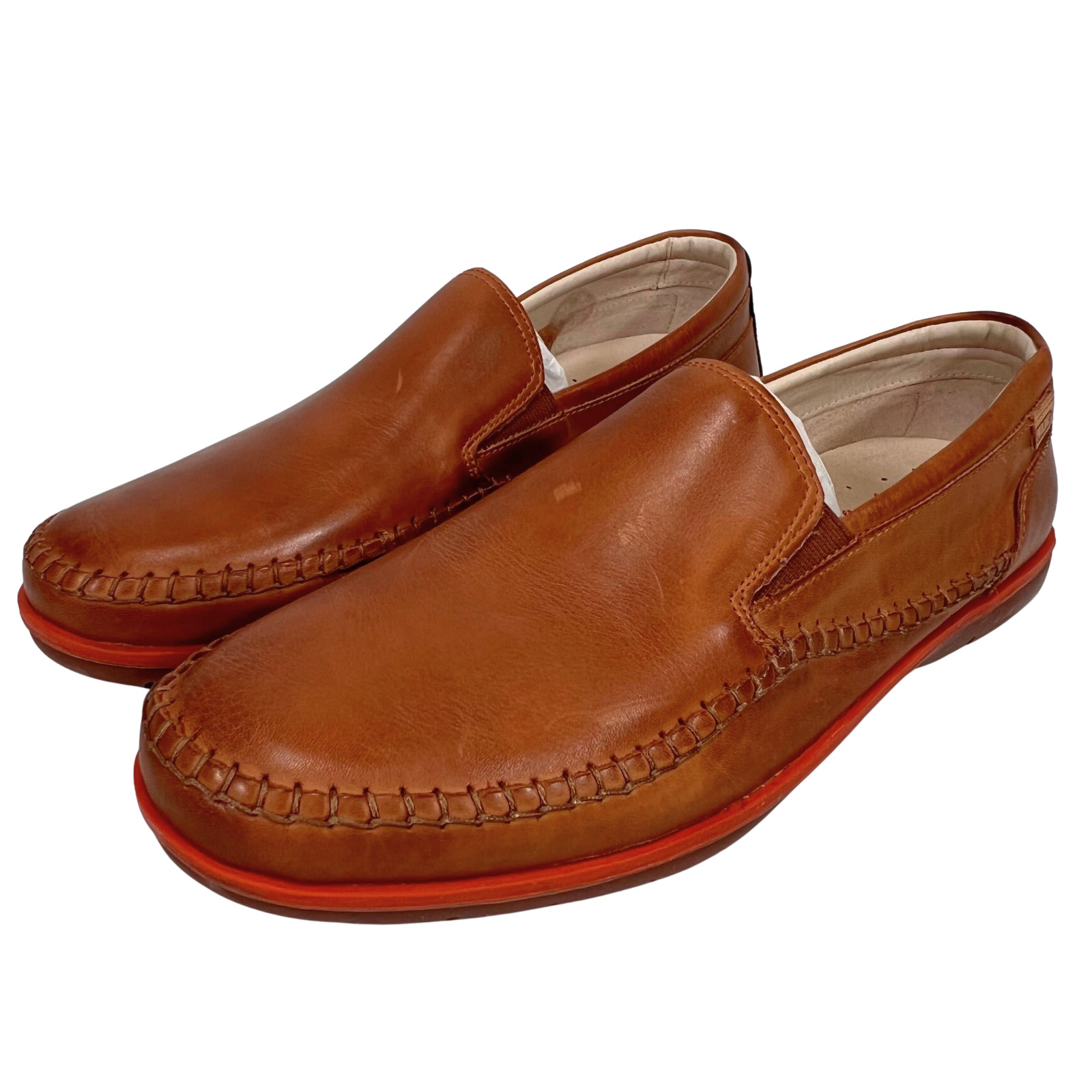 Pikolinos Men\'s Marbella Slip-On Leather Loafers Brown Size EU 45 US 11-11.5 Pikolinos Men\'s Marbella Slip-On Leather Loafers Brown Size EU 45 US 11-11.5
