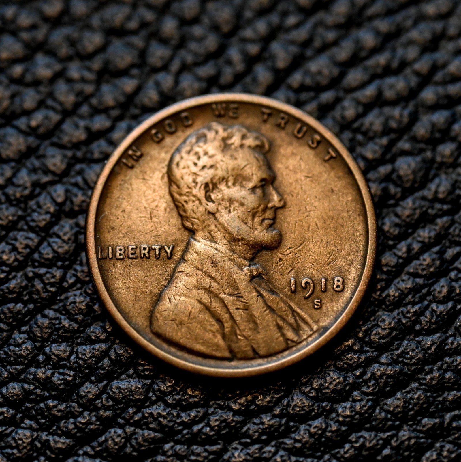 1918-S Lincoln Wheat Cent ~ XF / EF Condition ~ COMBINED SHIPPING 1918-S Lincoln Wheat Cent ~ XF / EF Condition ~ COMBINED SHIPPING