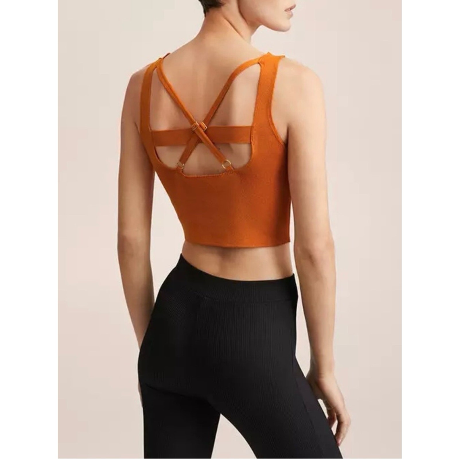 NWOT - Mango Wrap Back Crop Top NWOT - Mango Wrap Back Crop Top