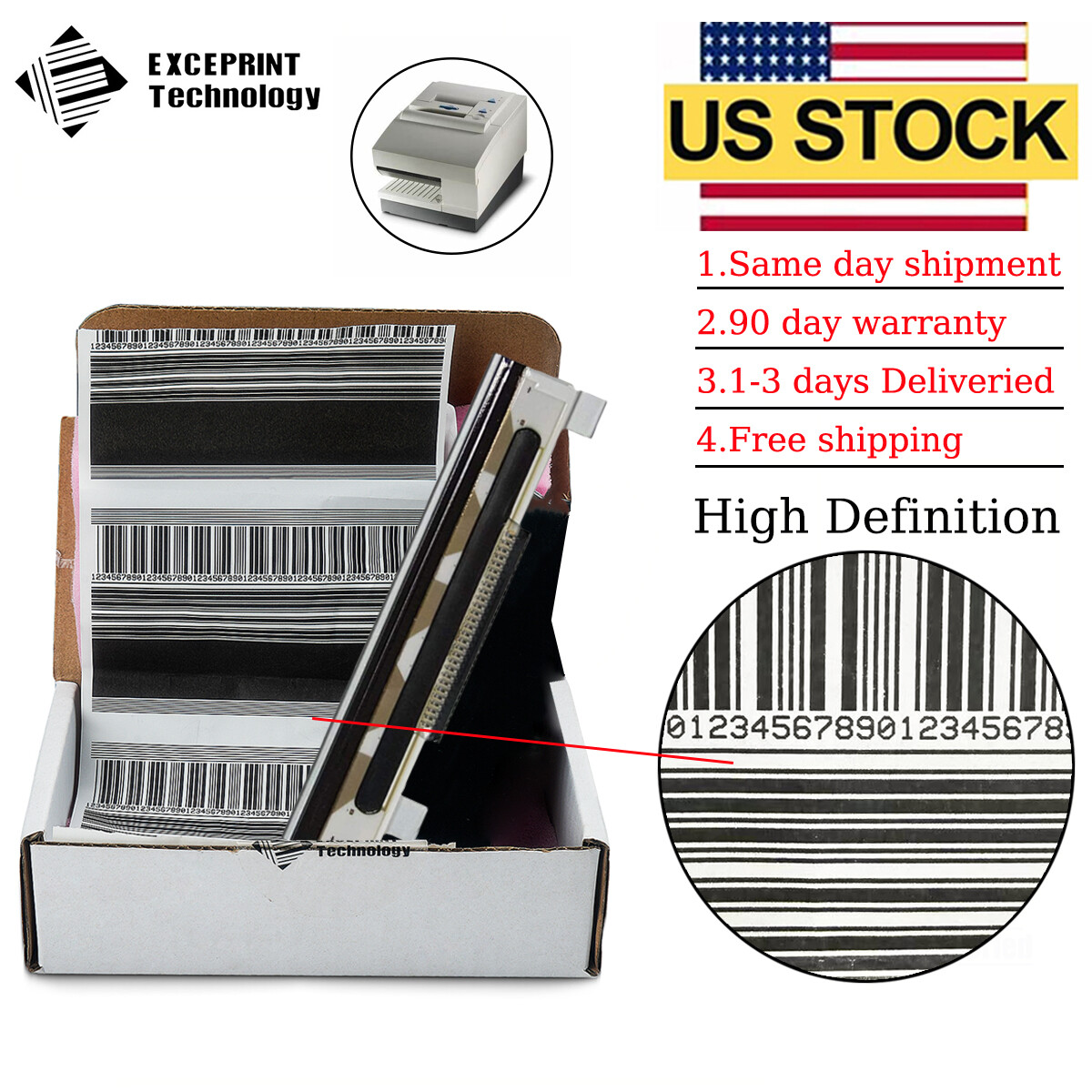 ✅ Printhead for IBM SureMark 4610-2NR 4610-2CR POS Printer 44D0189 US STOCK ✅