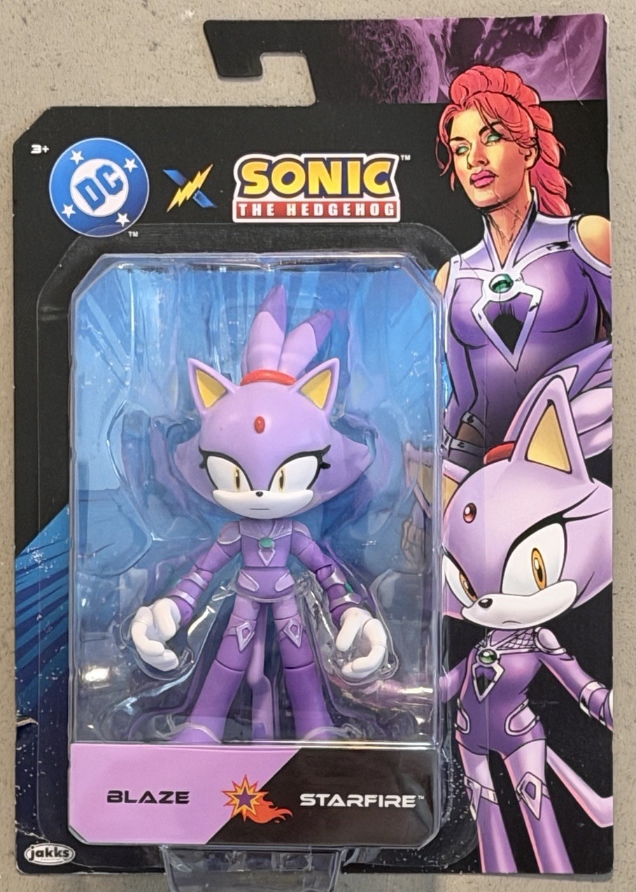 New 2026 DC x Sonic The Hedgehog - Blaze Starfire -  5