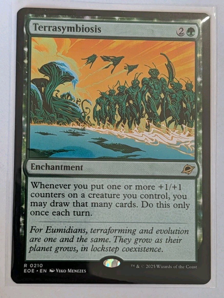 Terrasymbiosis Edge of Eternities - MTG RARE Terrasymbiosis Edge of Eternities - MTG RARE