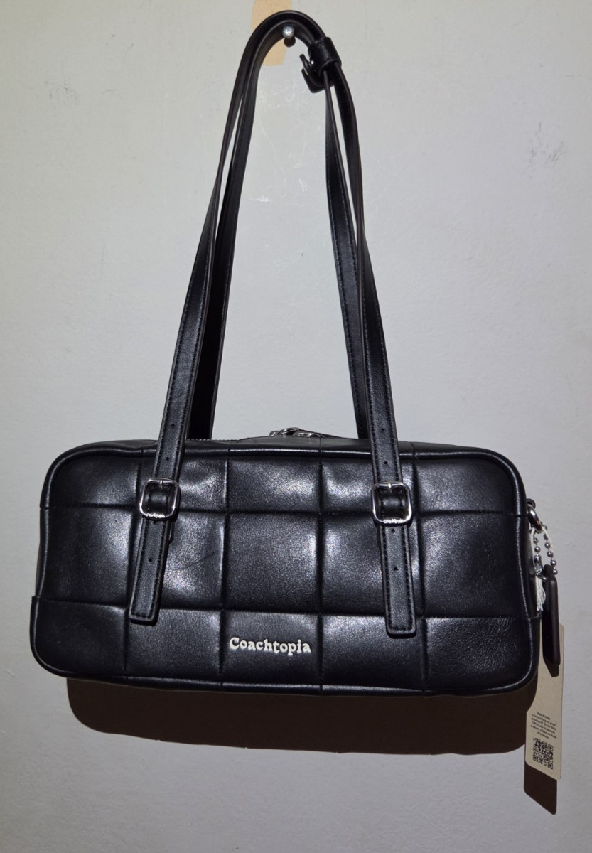 Coach Coachtopia Alter/Ego Satchel Bag Upcrafted Leather Black Coach Coachtopia Alter/Ego Satchel Bag Upcrafted Leather Black