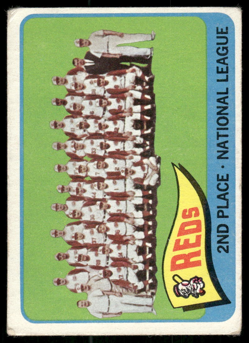 1965 Topps #316 Cincinnati Reds