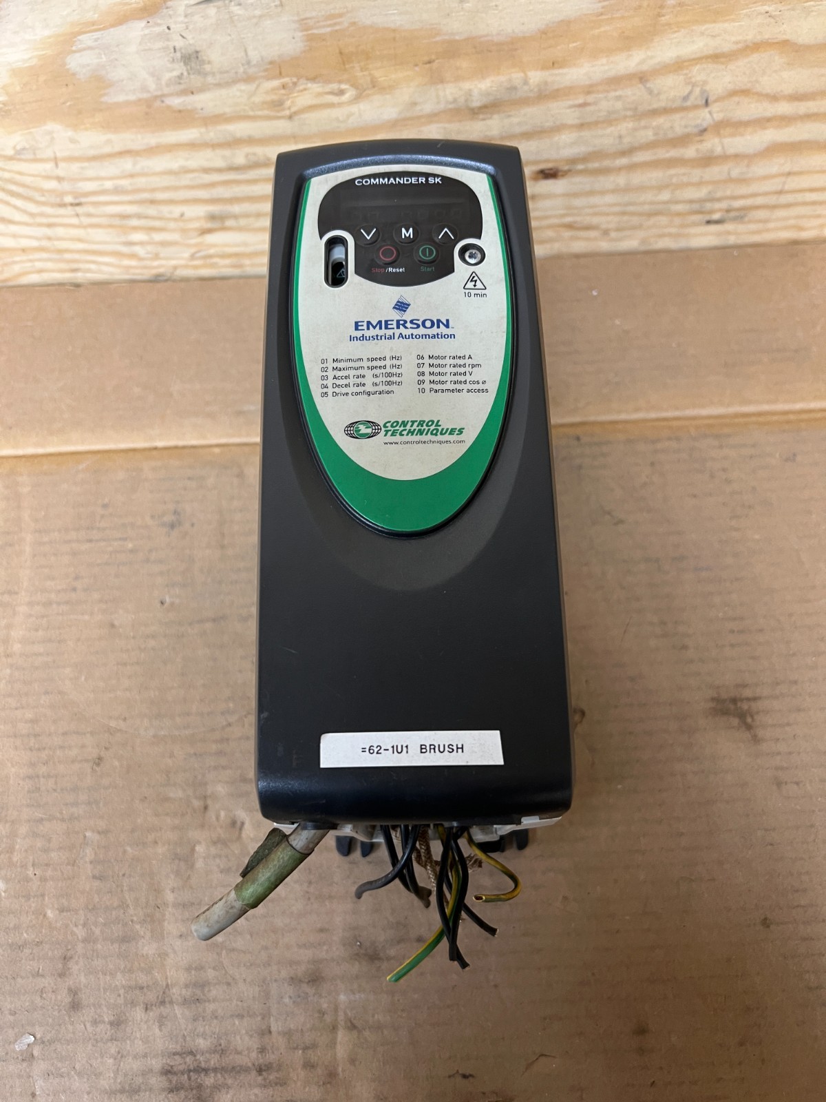 EMERSON, SKC3400220, COMMANDER SK INVERTER, 2.2KW/380V/1500HZ, XLNT TAKEOUT M/O