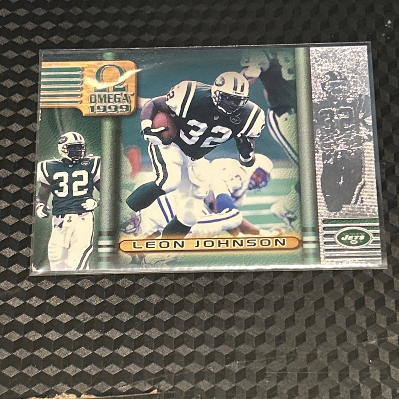 1999 Pacific Omega Leon Johnson Copper 71/99 New York Jets 1999 Pacific Omega Leon Johnson Copper 71/99 New York Jets