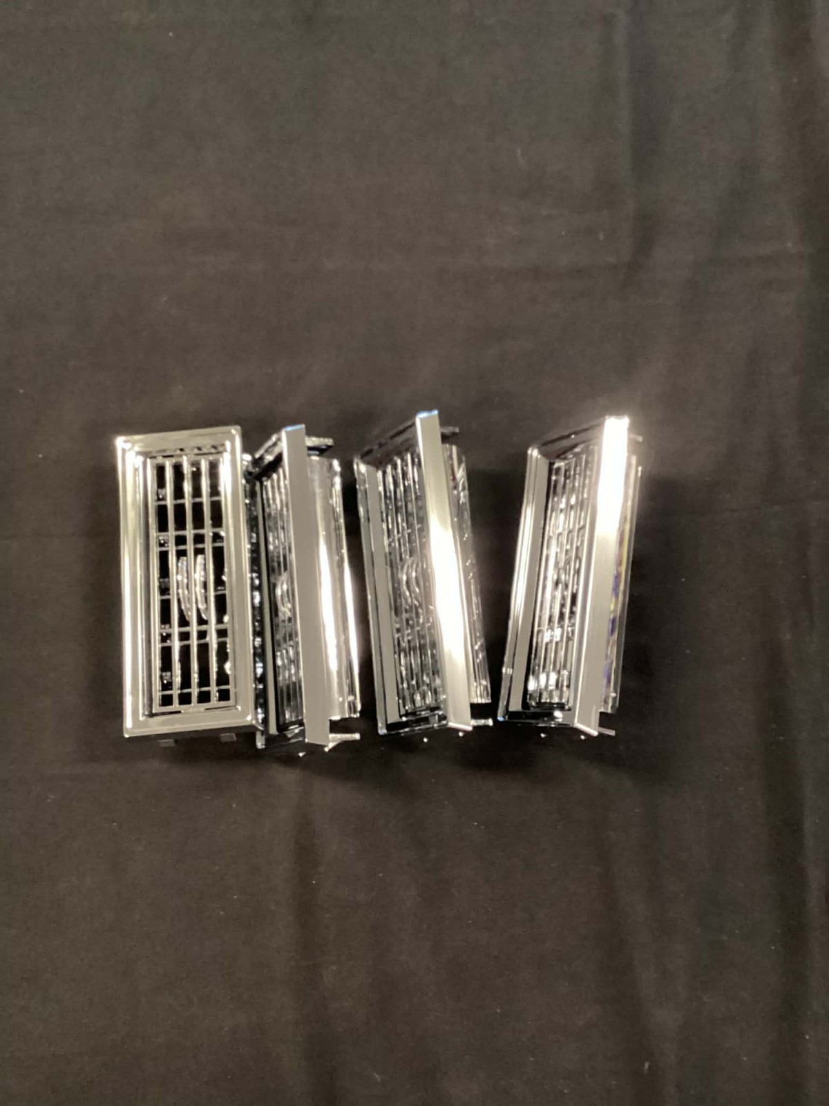 1971-1976 Chevy Impala Caprice Chrome Ac Vents. 1971-1976 Chevy Impala Caprice Chrome Ac Vents.