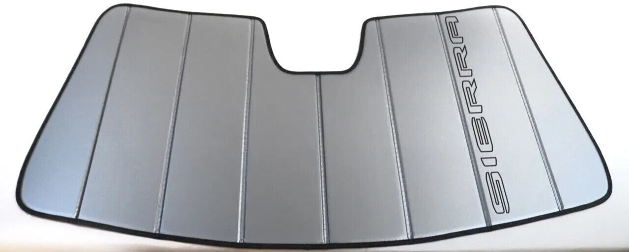 2019-2027 GMC Sierra Windshield Sunshade 84641432 With Sierra Script OEM GM