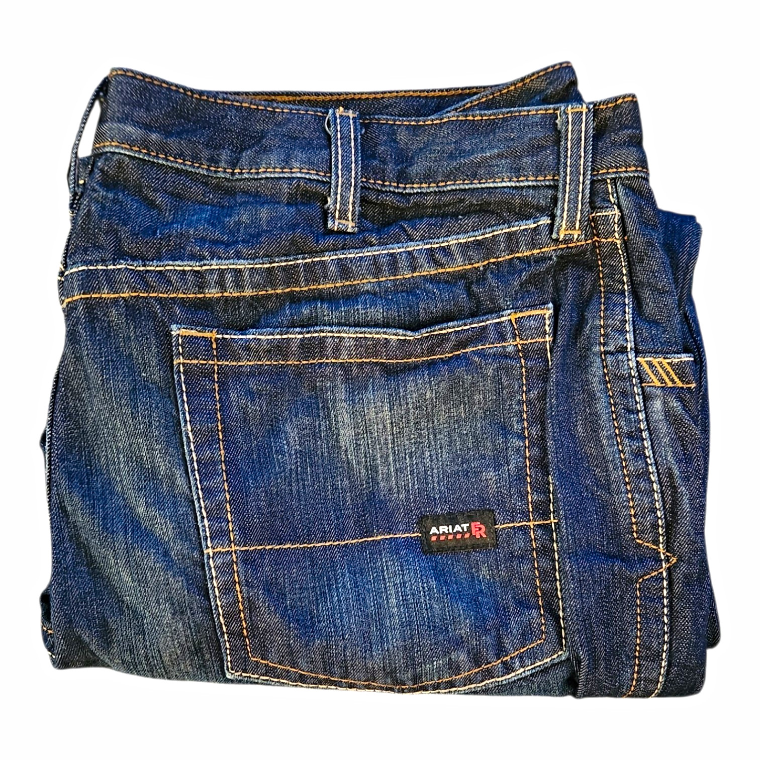 Ariat Men’s M4 Low Rise Bootcut Dark Wash Blue Denim Jeans 5-Pocket Zip Ariat Men’s M4 Low Rise Bootcut Dark Wash Blue Denim Jeans 5-Pocket Zip