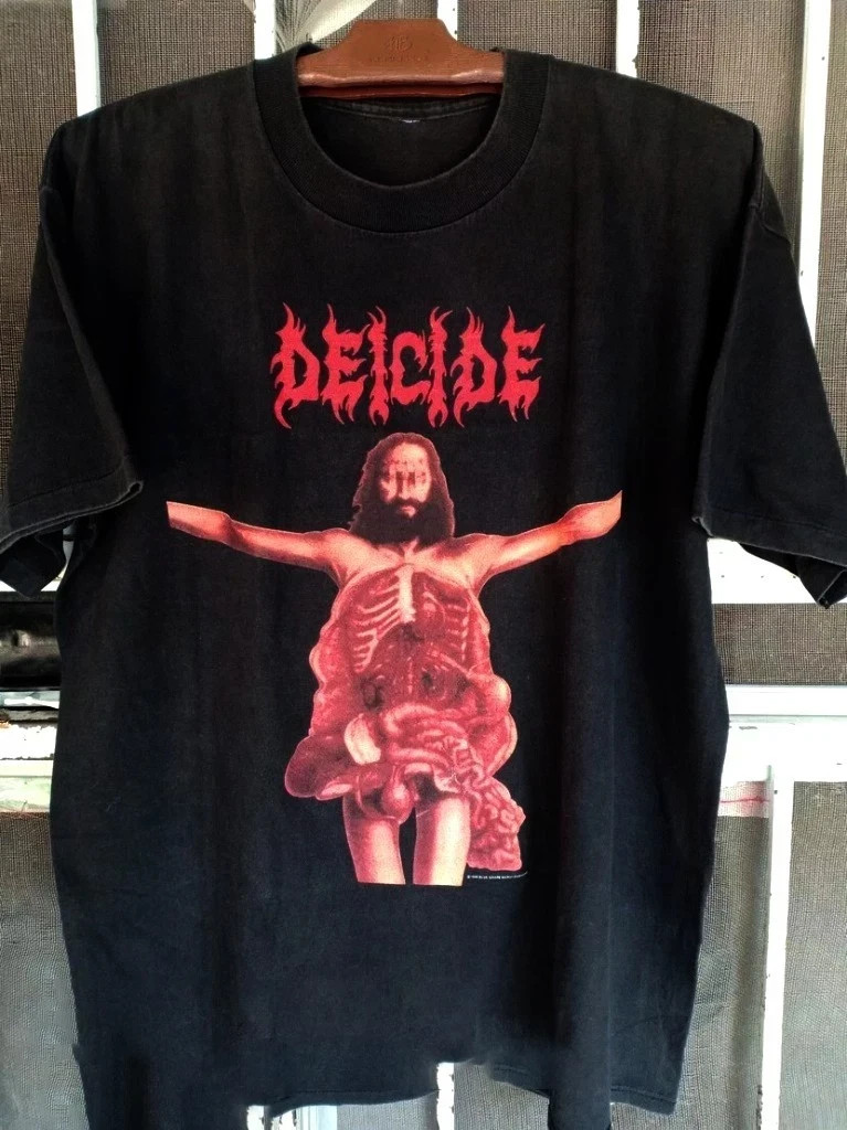 Very Rare Deicide Band Ablum T-shirt All Size S to 5XL