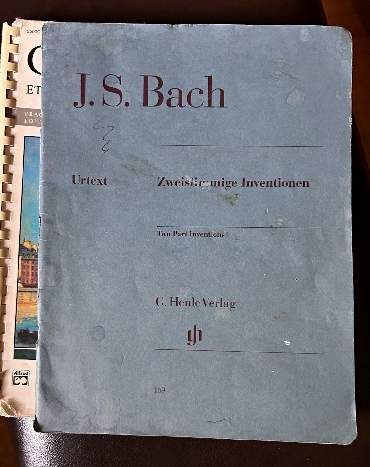 G. Henle Verlag J.S. Bach Two-Part Inventions Urtext Piano Sheet Music (HN 169)