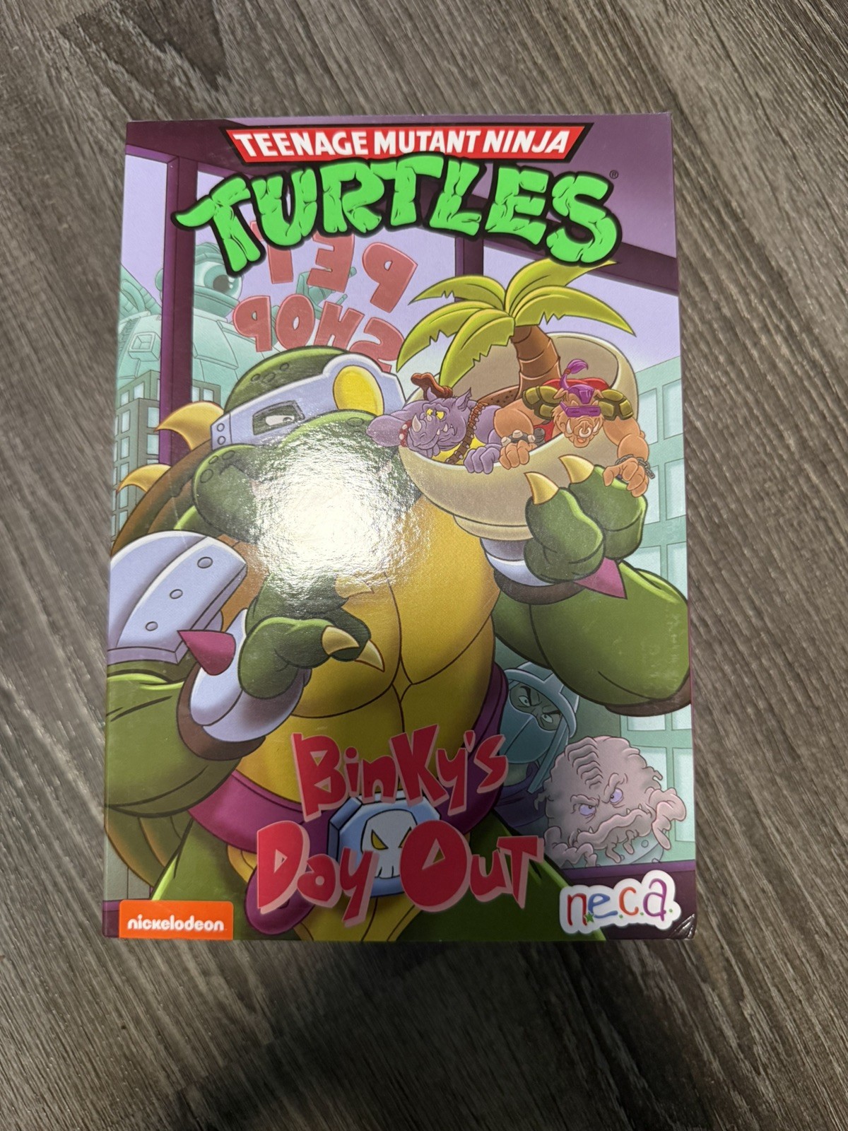 NECA TMNT Teenage Mutant Ninja Turtles Ultimate Slash Binky\'s Day Out 7” Figure