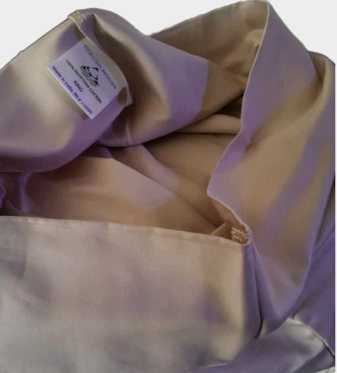 Bergen House Egyptian Cotton Sateen Taupe Sheet Set King 1000 TC NWOT Bergen House Egyptian Cotton Sateen Taupe Sheet Set King 1000 TC NWOT