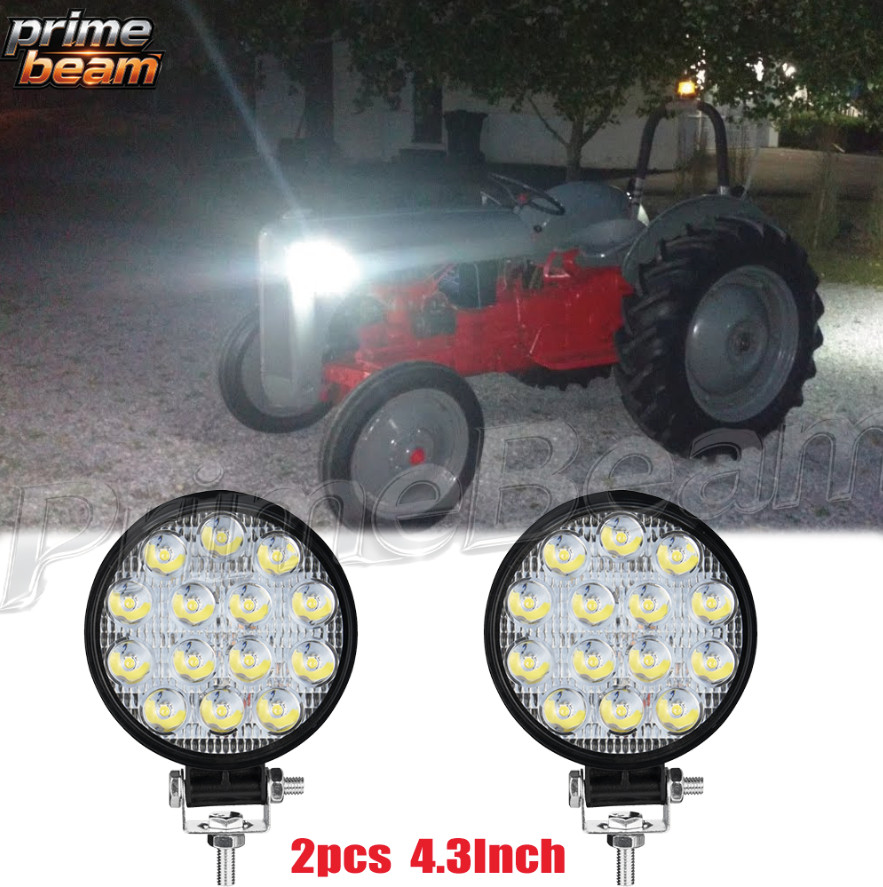 Fit Ford Tractor 2N9N 8N 600 800 NAA 310066F LED Headlight Flood LED Work light