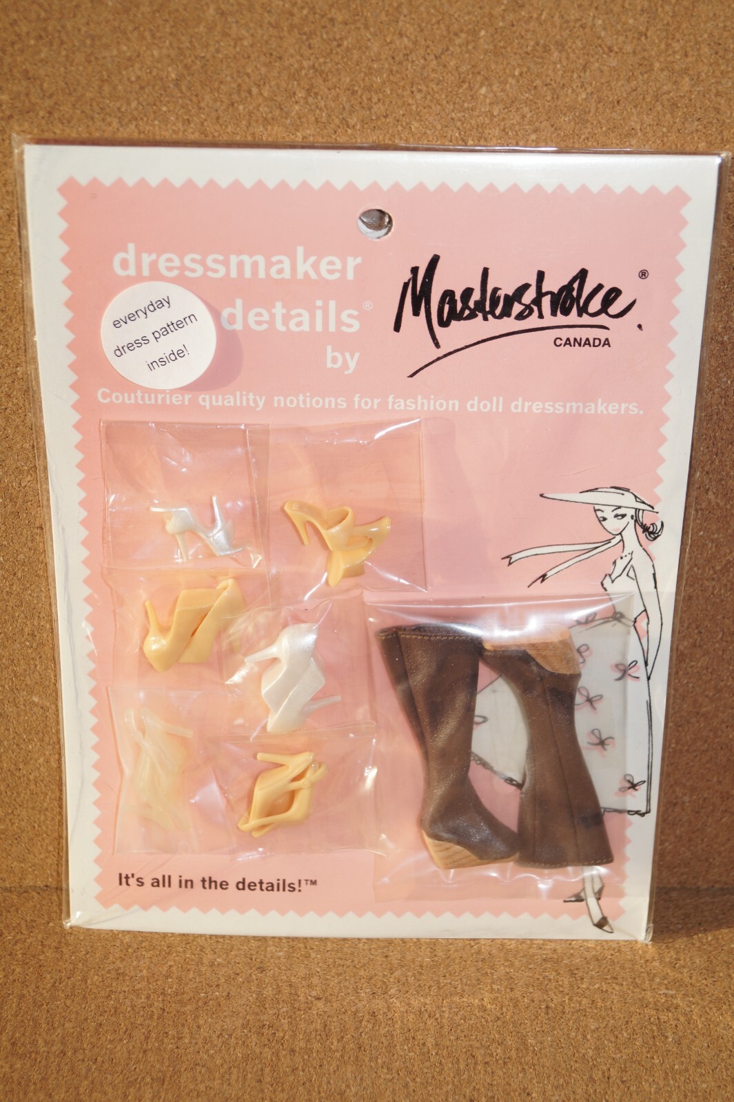 Masterstroke Dressmaker Details Shoe Bundle For Fashion Dolls NRFB Masterstroke Dressmaker Details Shoe Bundle For Fashion Dolls NRFB