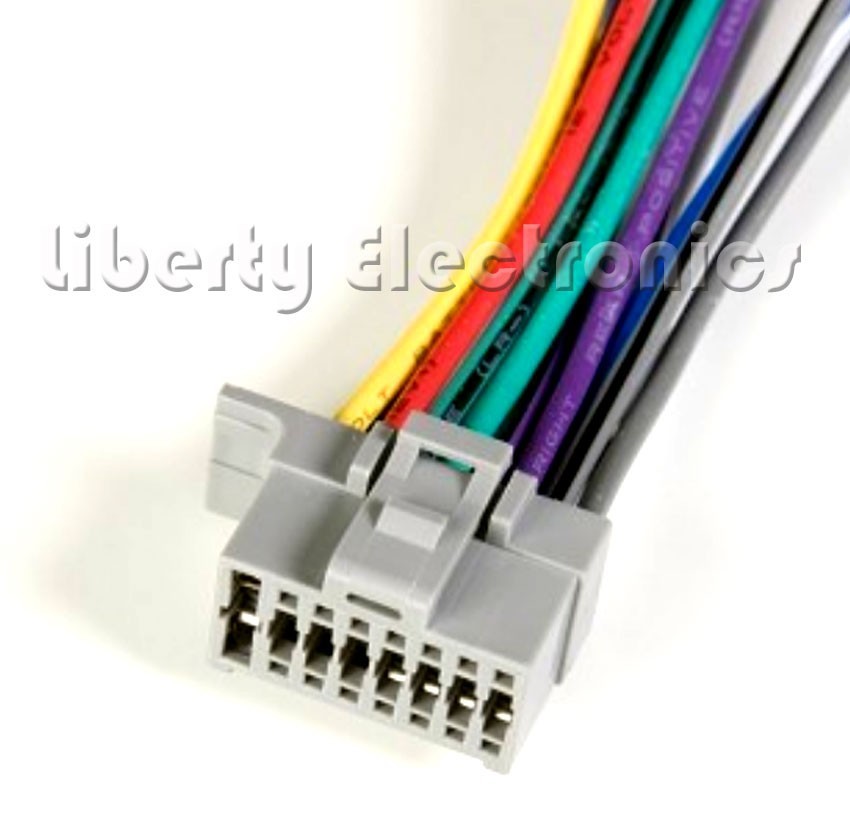 New 16 Pin AUTO STEREO WIRE HARNESS PLUG for PANASONIC CQ-CM130U Player