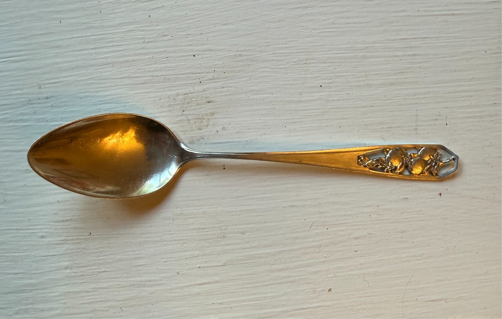 Sterling silver early 1900s citrus spoon Sterling silver early 1900s citrus spoon