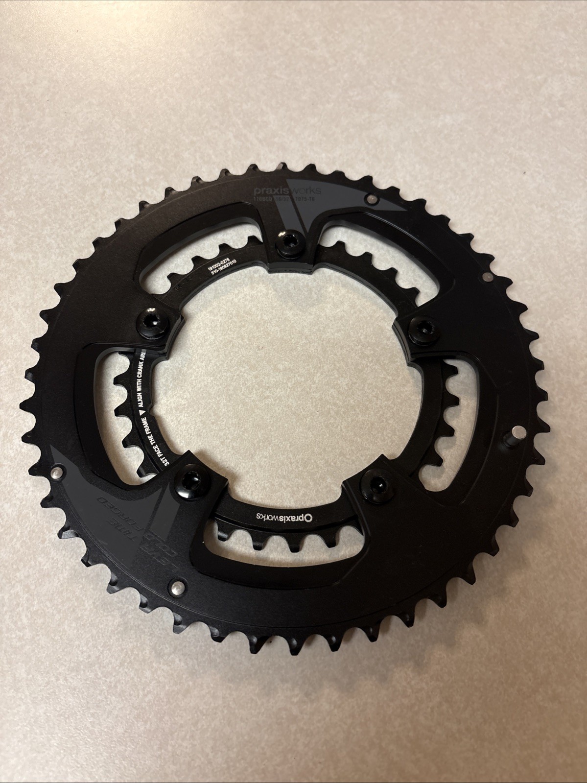 Praxis Works Levatime 48/32 Chainrings 110BCD Praxis Works Levatime 48/32 Chainrings 110BCD