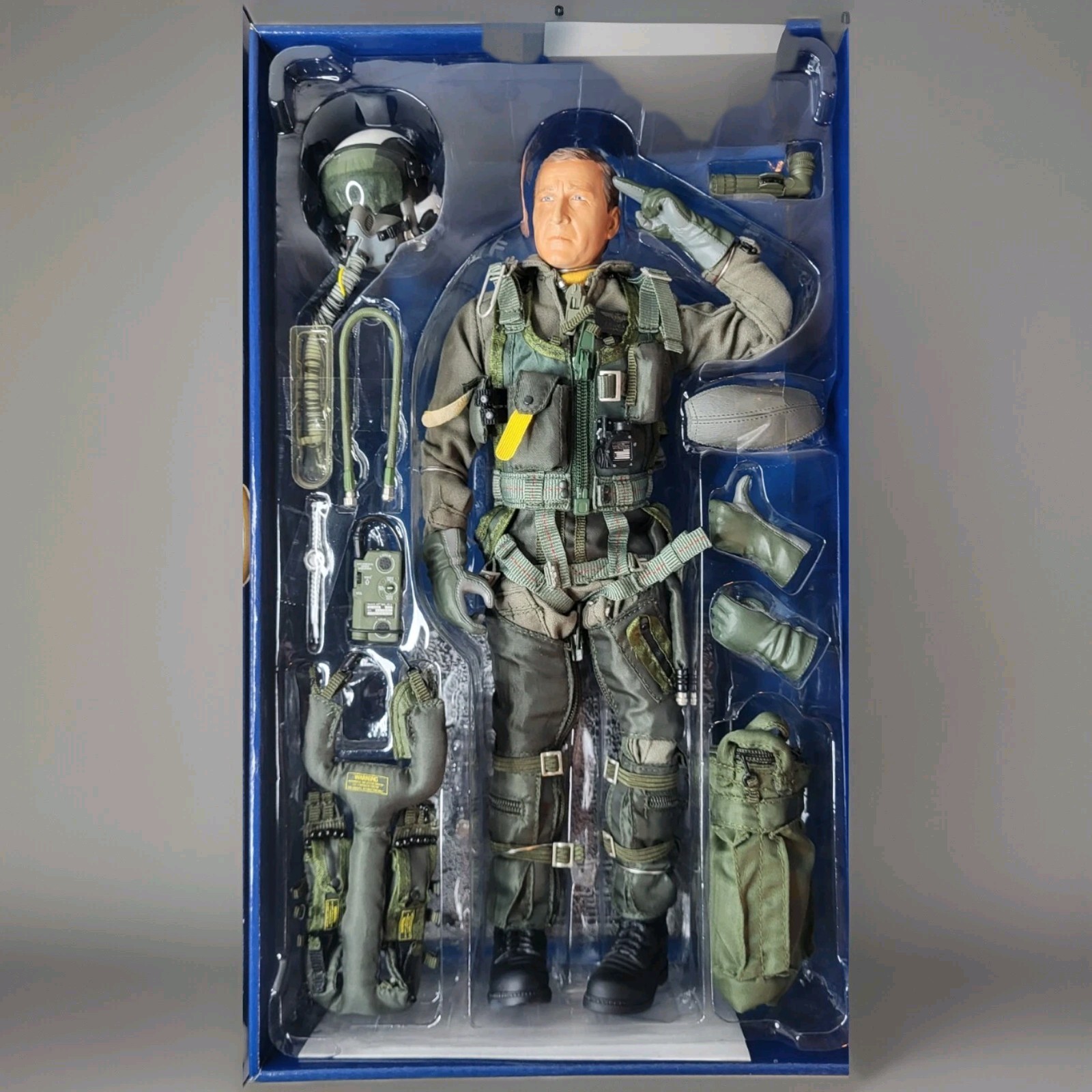 New VTG George W Bush Elite Force Aviator Action Figure 2003