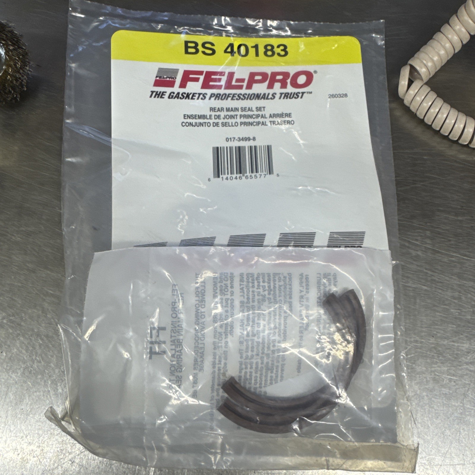 FEL-PRO BS 40183 Engine Crankshaft Seal Kit for Jeep Grand Cherokee FEL-PRO BS 40183 Engine Crankshaft Seal Kit for Jeep Grand Cherokee