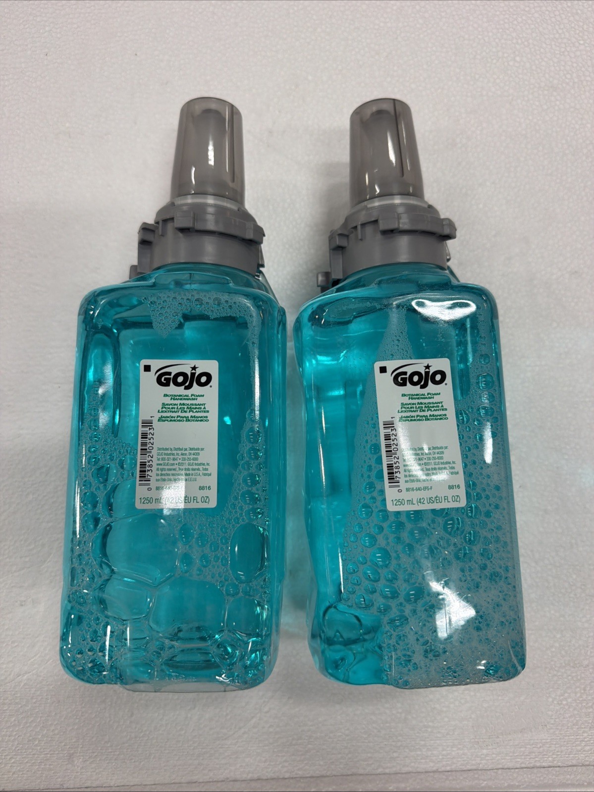 GOJO Botanical Scent 1250 mL Foam Handwash Refill for ADX-12 GOJO Botanical Scent 1250 mL Foam Handwash Refill for ADX-12