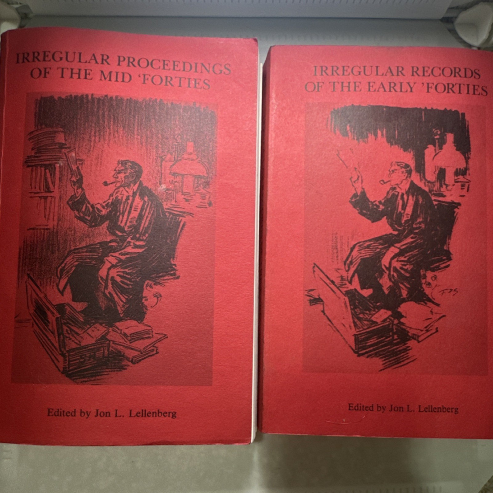 Jon L. Lellenberg Baker Street Irregulars Signed Limited Sherlock Holmes