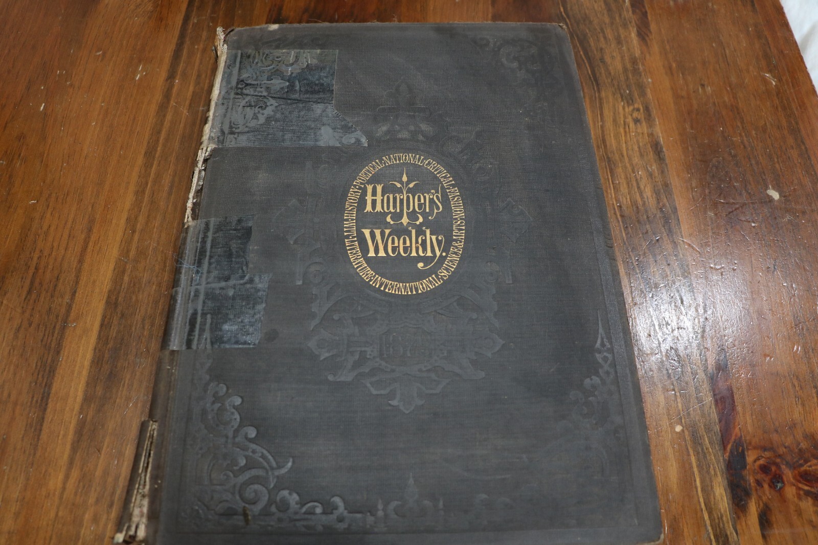 Harper's Weekly Bound 1879 Annual -Complete Issues- Thomas Nast Merry Christmas