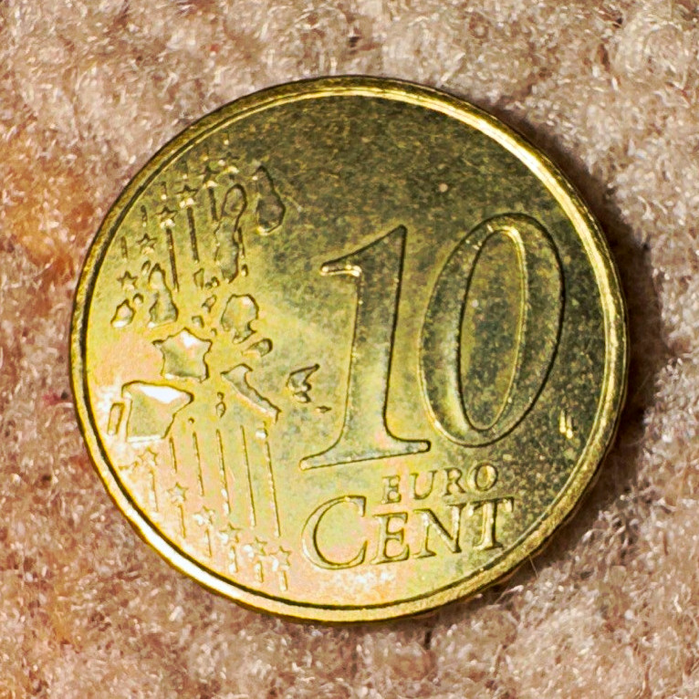 *Rare* 1999 10 Euro Cent “RF” Coin