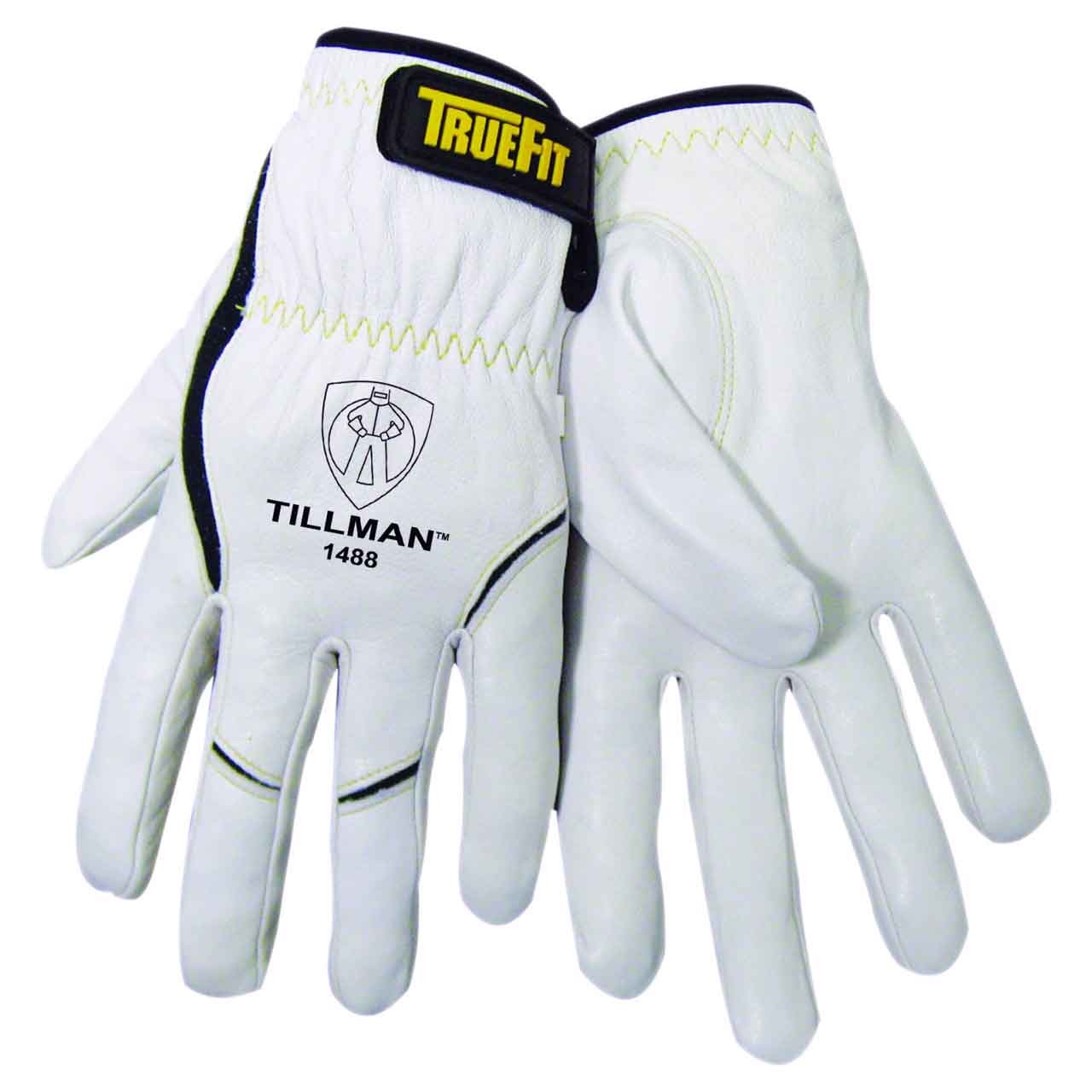 Tillman 1488 TrueFit Premium Top Grain Goatskin TIG Welding Gloves, 2X-Large