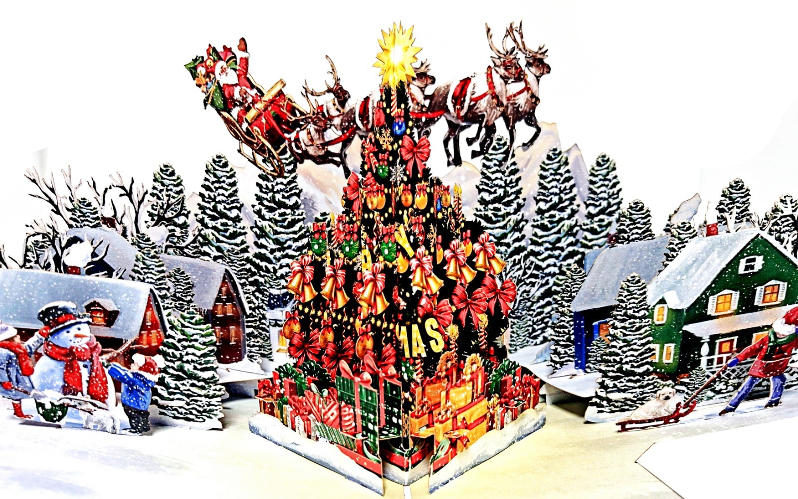 Christmas Pop Up Card, 3D Pop up Christmas Cards Christmas Pop Up Card, 3D Pop up Christmas Cards