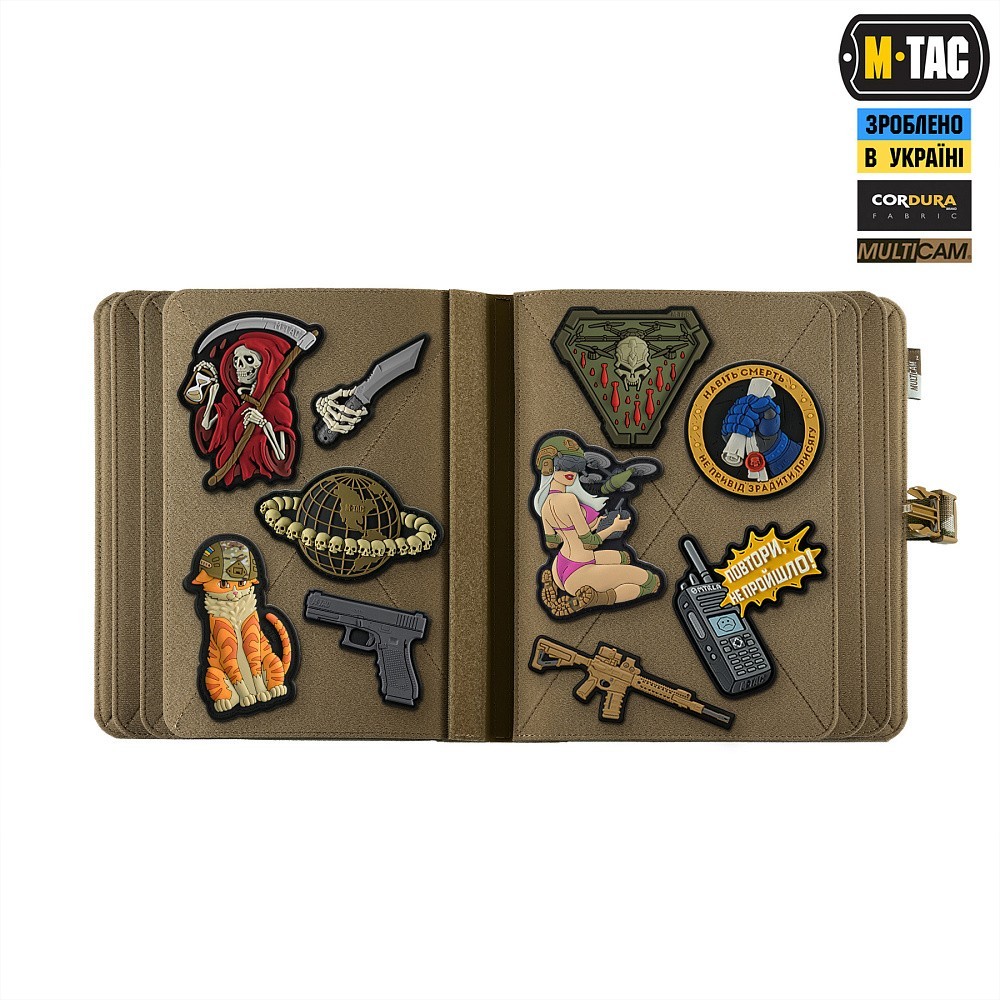 M-Tac album Patch Book Elite Multicam💛💙