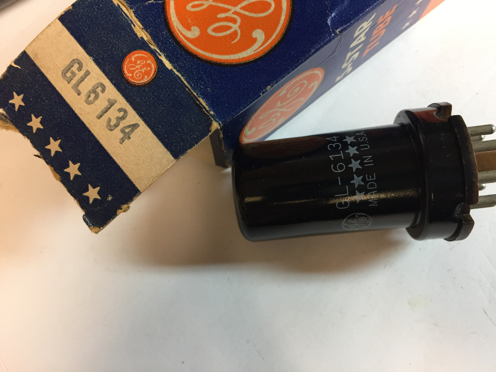 GL6134 GE VINTAGE TUBE NOS GL6134 GE VINTAGE TUBE NOS