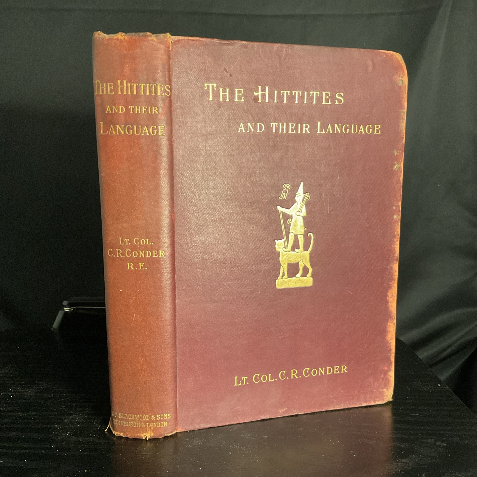 Antique 1891 The Hittites And Their Language C.R. Conder Rare Blackwood & Sons