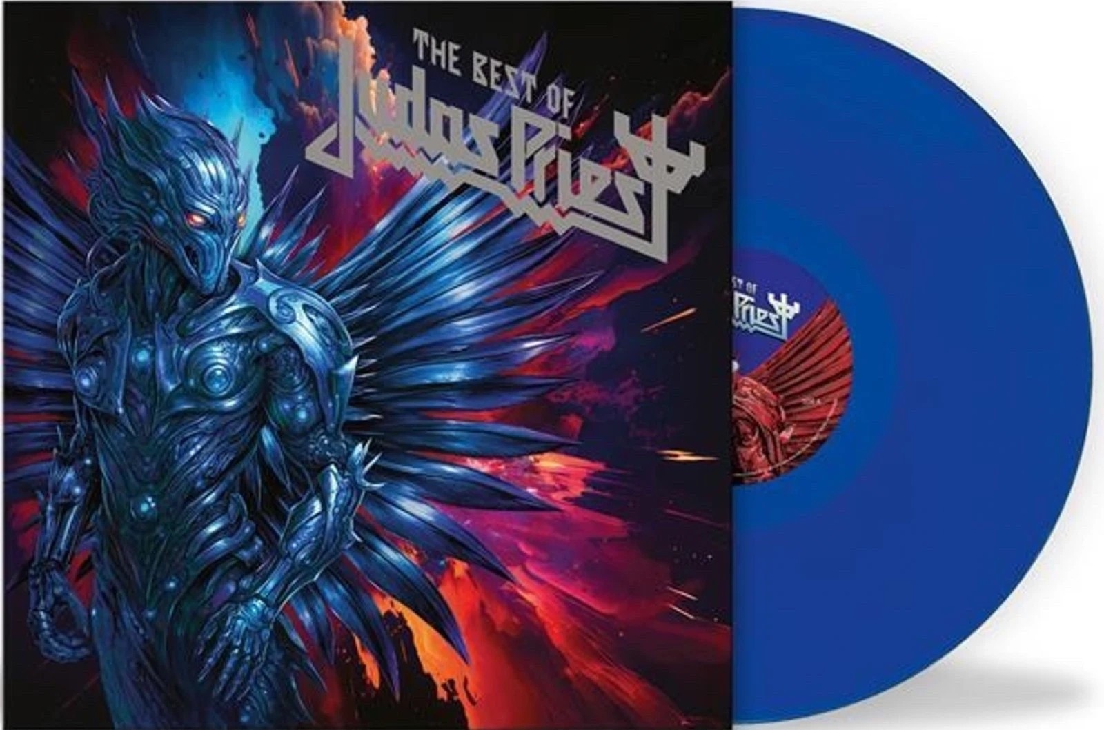 JUDAS PRIEST THE BEST OF JUDAS PRIEST LP NEW SEALED BLUE VINYL WALMART EXCLUSIVE