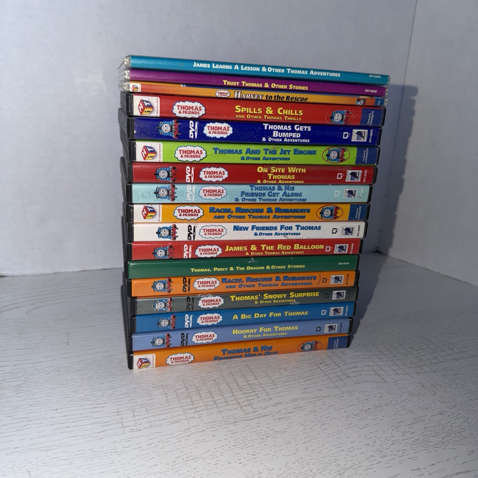 Thomas & Friends  The Train Shows On 17 DVD Lot Vintage Collection Y2K