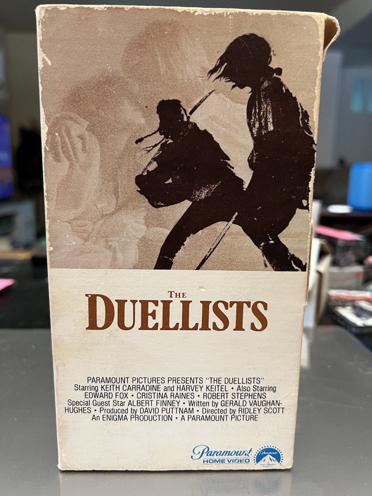 The Duellists VHS Ridley Scott Harvey Keitel Keith Carradine Paramount 8975