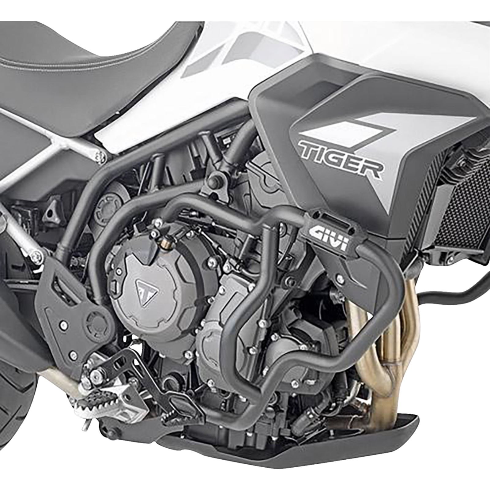 Givi Engine Guards for Triumph Tiger - Black TN6415 Givi Engine Guards for Triumph Tiger - Black TN6415