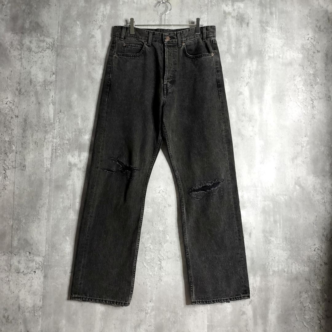 CELINE KURT Jeans Destroy Denim Pants 2021AW Slim Straight Size 30 Pre-Owned