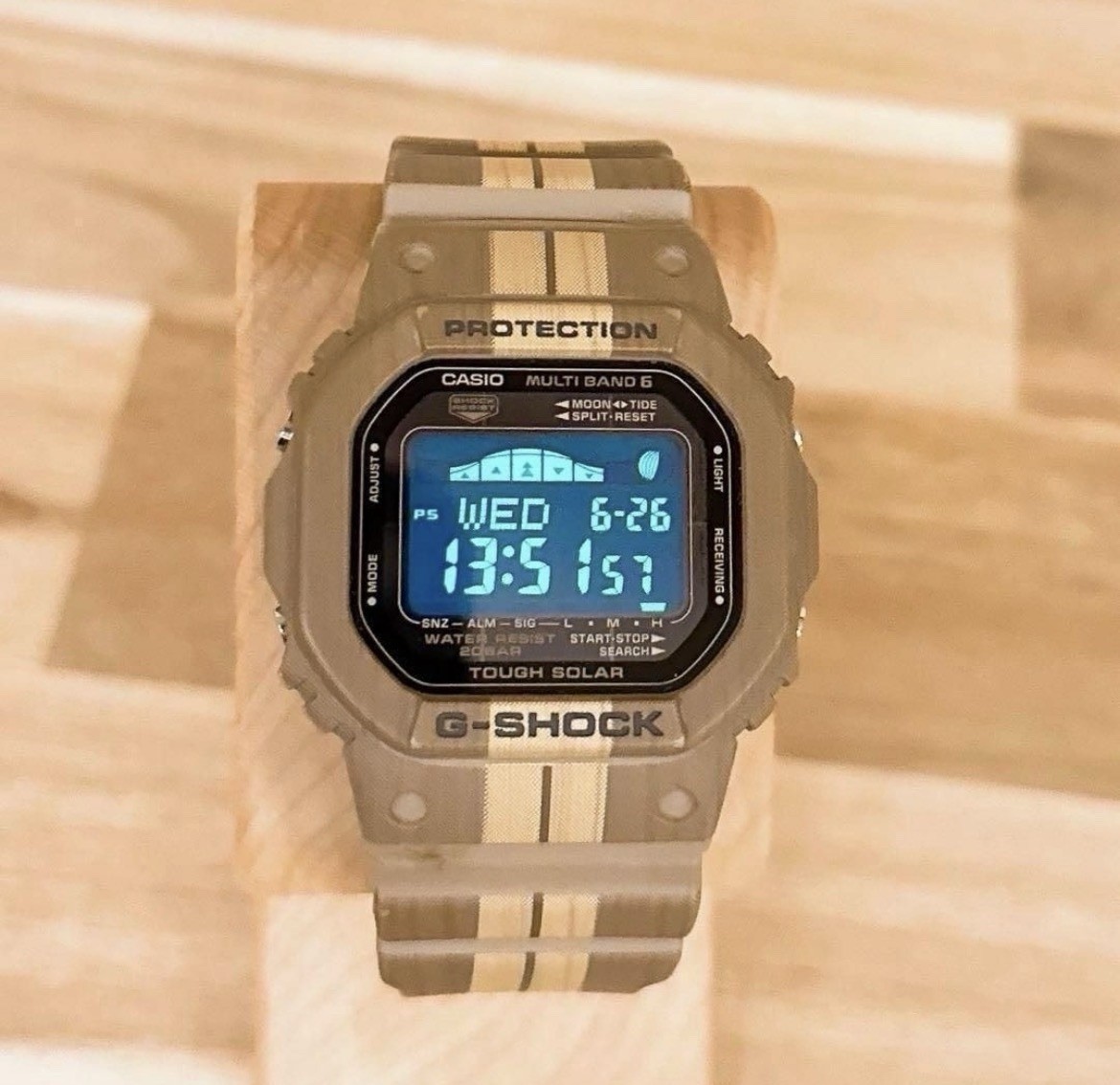 Casio G-SHOCK GWX-5600WB Solar-Powered, Discontinued, Working JDM, Made in Japan