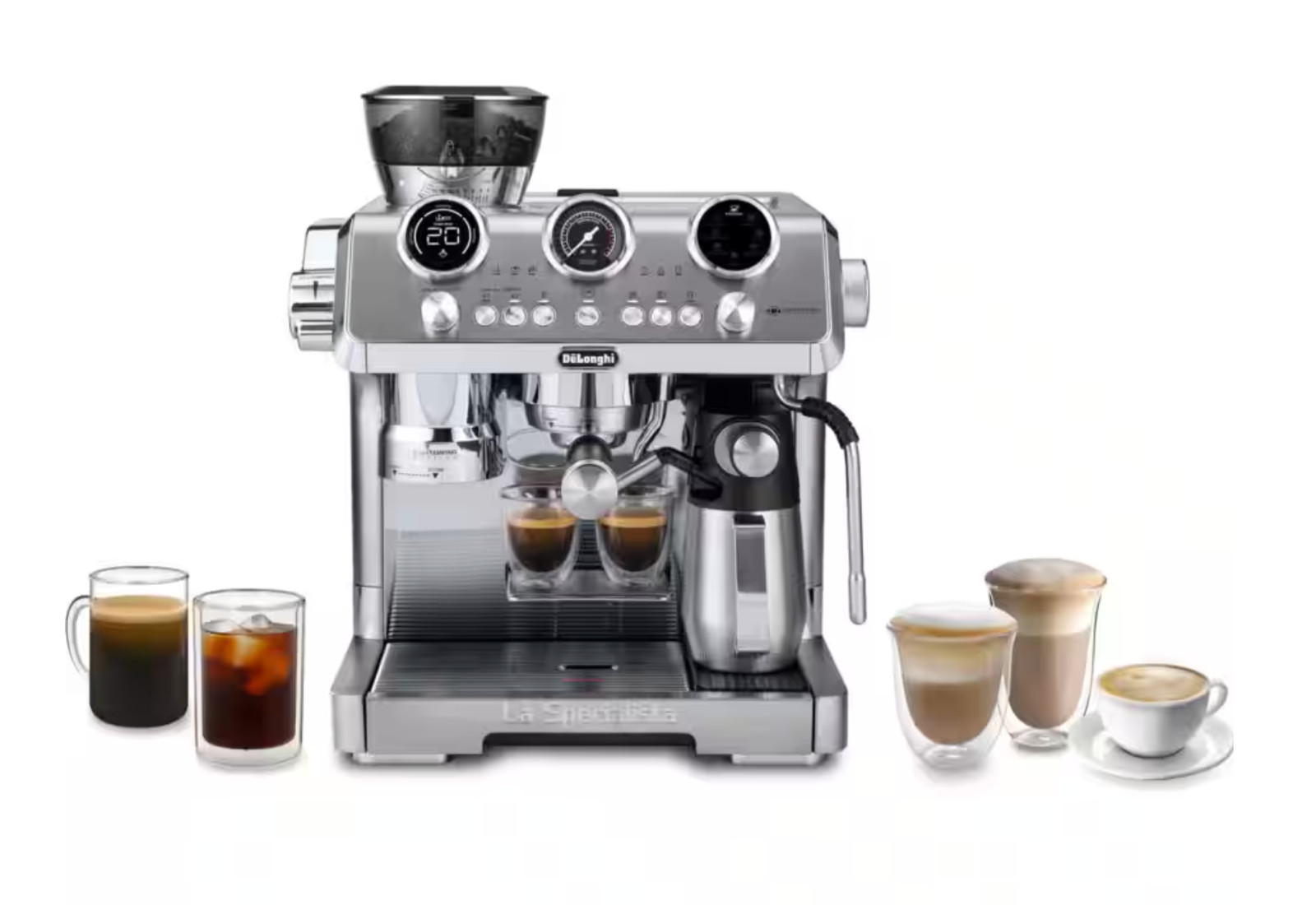 NEW SEALED DeLonghi La Specialista Maestro Espresso Machine - Silver (EC9885M) NEW SEALED DeLonghi La Specialista Maestro Espresso Machine - Silver (EC9885M)