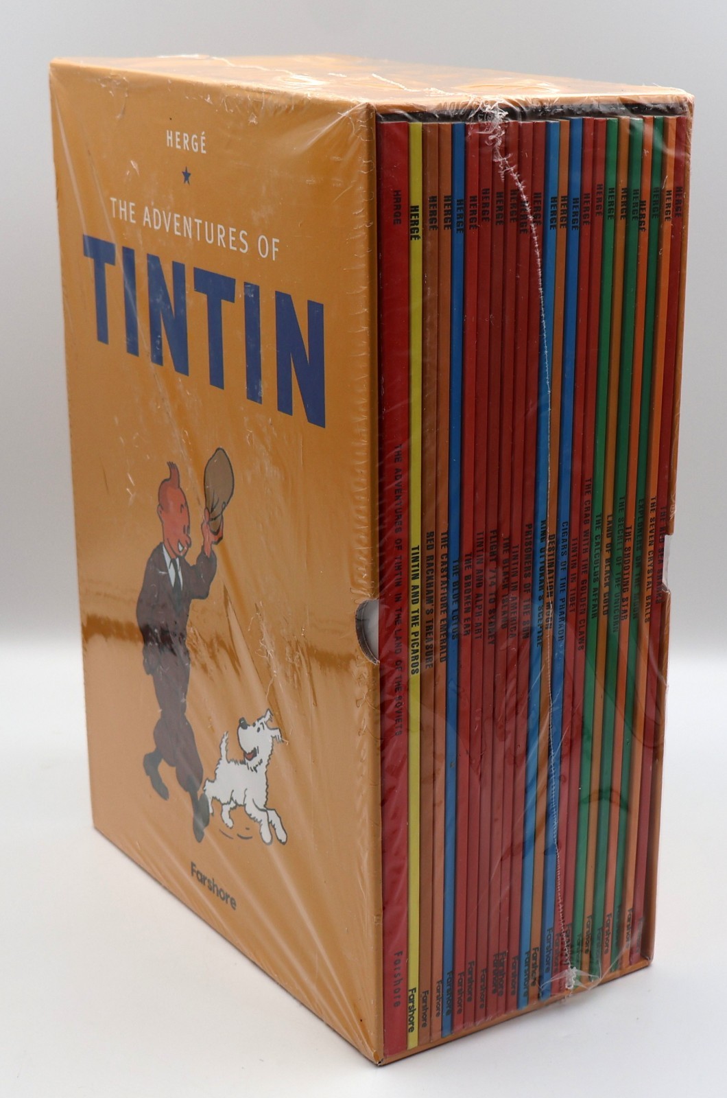 The Adventures of TINTIN – 23-Book Complete PB Collection Box Set Full Edition The Adventures of TINTIN – 23-Book Complete PB Collection Box Set Full Edition