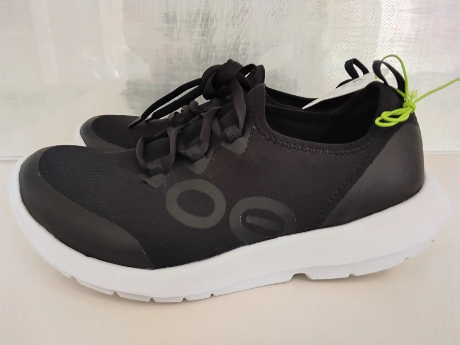 OOFOS OOMG SPORT LS SNEAKERS NEW MEN'S SIZE 13 BLACK/WHITE
