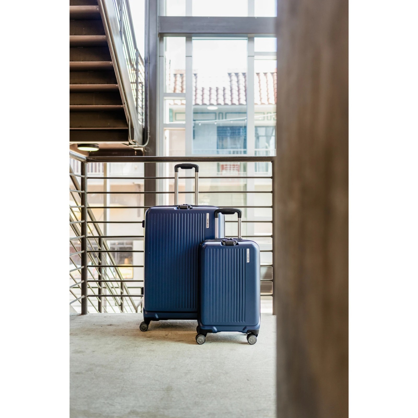Samsonite Amplitude Hardside BLUE 2 Piece Luggage Set