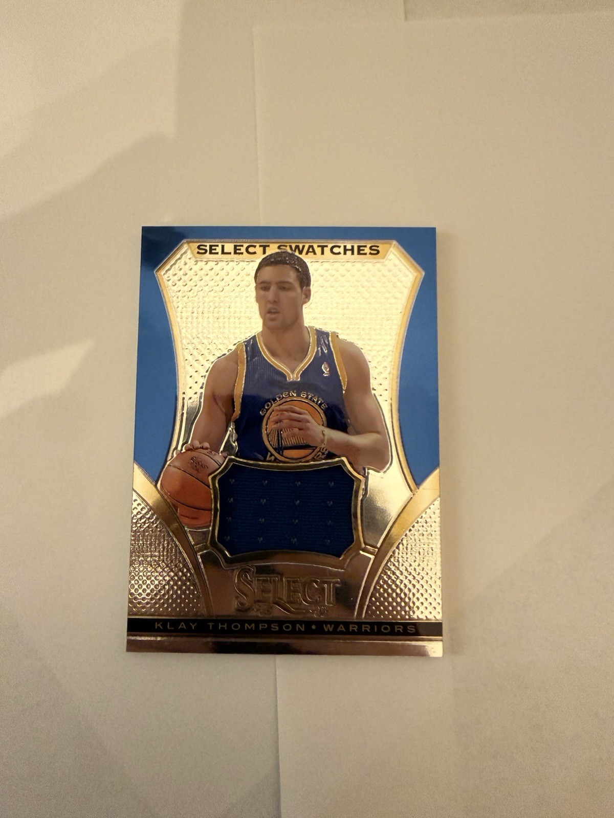 2013-14 Panini Select - Select Swatches Klay Thompson #10 (MEM)