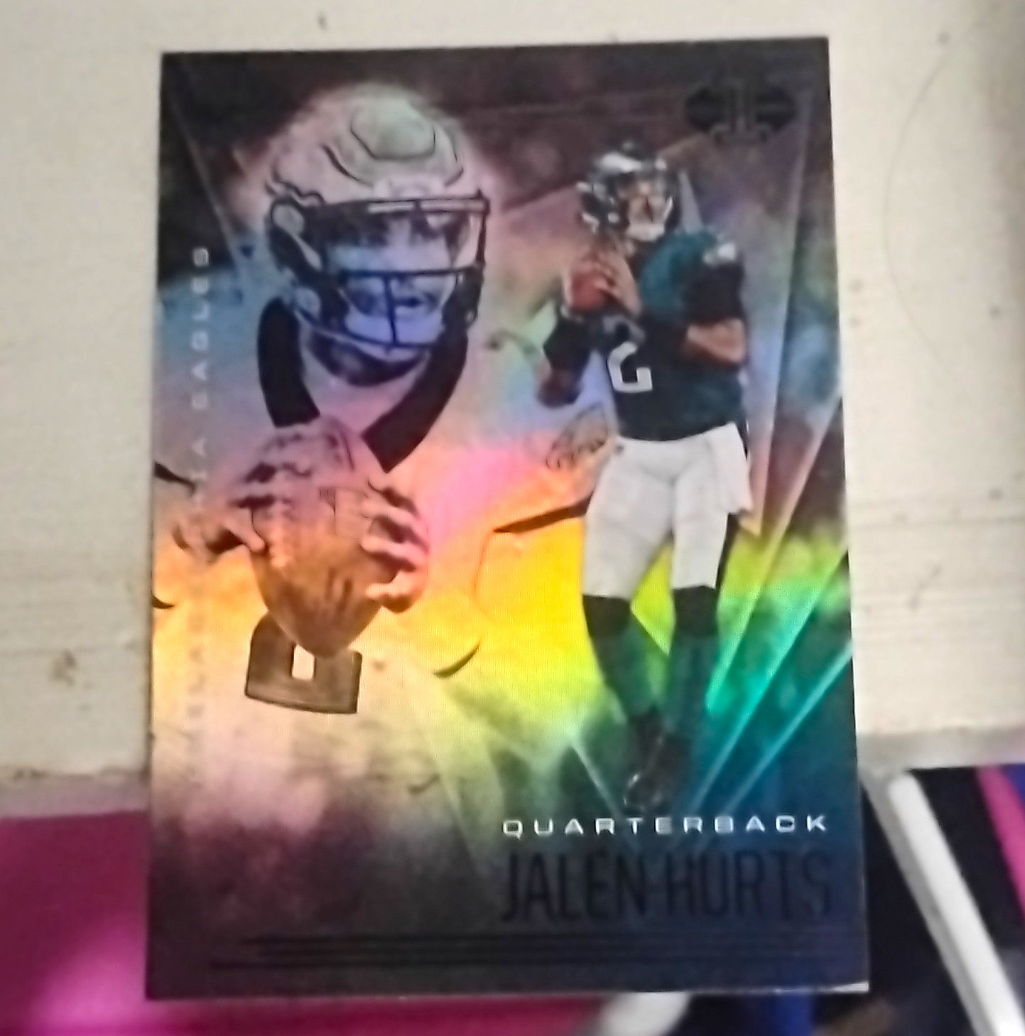 Panini 2020 Illusions Jalen Hurts Philadelphia Eagles Rookie Base #11