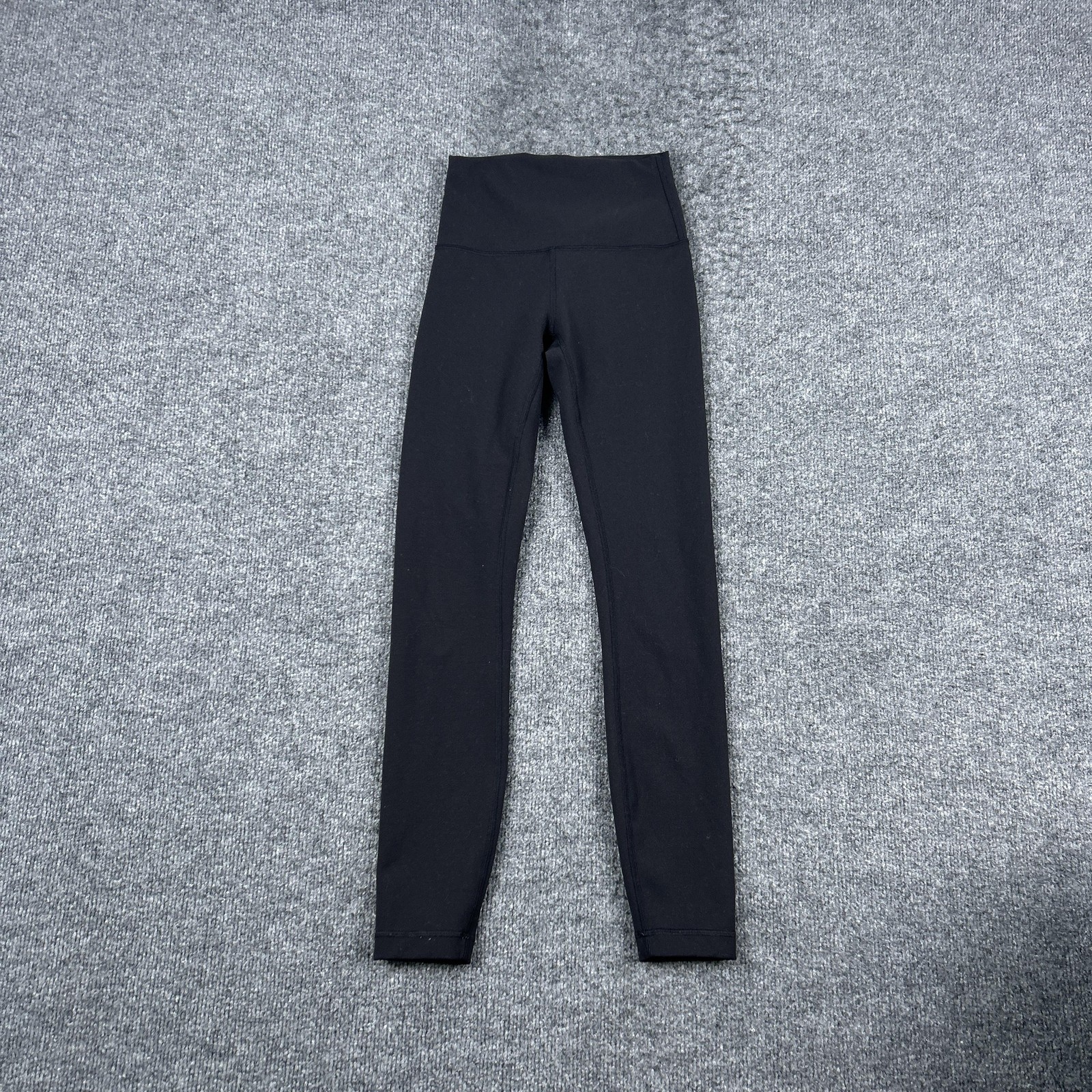 Lululemon Pants Womens 2 Black High Rise Ankle Leggings Athletic Wunder Train