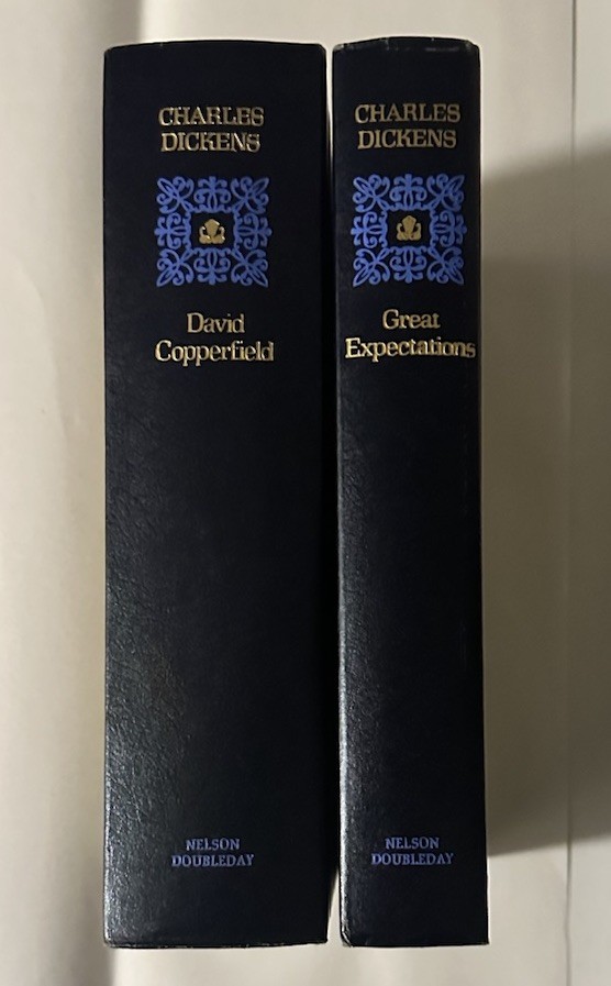 Vintage Charles Dickens 2 Book Lot Copperfield / Great Expectations HC Vintage Charles Dickens 2 Book Lot Copperfield / Great Expectations HC